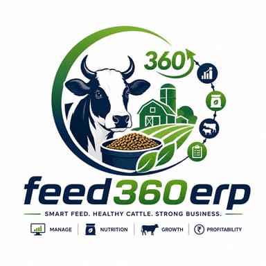 Feed360ERP. Smart feed. Healthy cattle. Strong business.